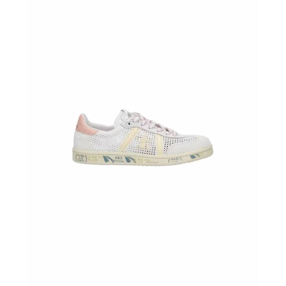 NEW PREMIATA women's bonnied sneakers in white